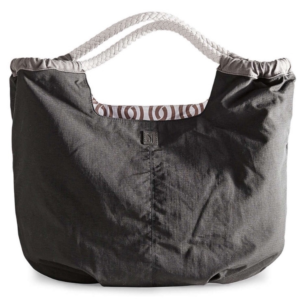 Serena and Lily Pacific Tote Black/Gray Small NWT